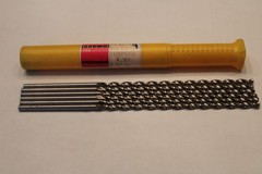 6 GUHRING No 524 DRILL BITS 11/64&Prime; &ndash; 4.37 &ndash; HSS &ndash; 7 1/2&Prime; OAL &ndash; NEW