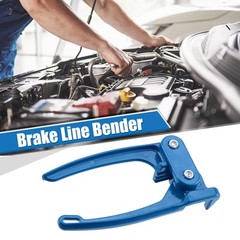 Universal Tubing Bender Tool 1/8 3/16 1/4 Brake Fuel Line Handheld Metal Blue