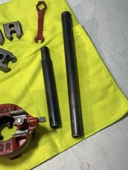 REX 2R Pipe Threader Die Head Set w/ Dies Handles Plumbing Tool