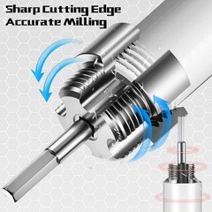 Pipe Thread Cutting Tool Integrated Internal & External Pipe Threading Tool E&hellip;