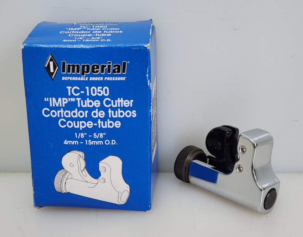Imperial TC-1050 &ldquo;IMP&rdquo; Tube Cutter 1/8&Prime; &ndash; 5/8&Prime; Aluminum, Brass, Copper, NEW