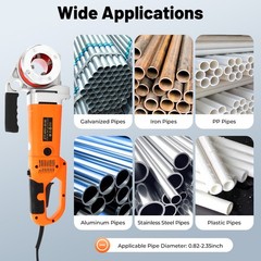 1/2&Prime;-2&Prime; Electric Pipe Threader w/ 6 Dies -Efficient Pipe Threading Machine 2300W