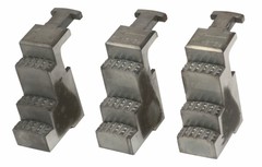 Toledo Pipe Reverse Jaws use RIDGID&reg; 300 or RIDGID&reg; 535 cut 2-1/2 &ndash; 6&Prime; Pipe