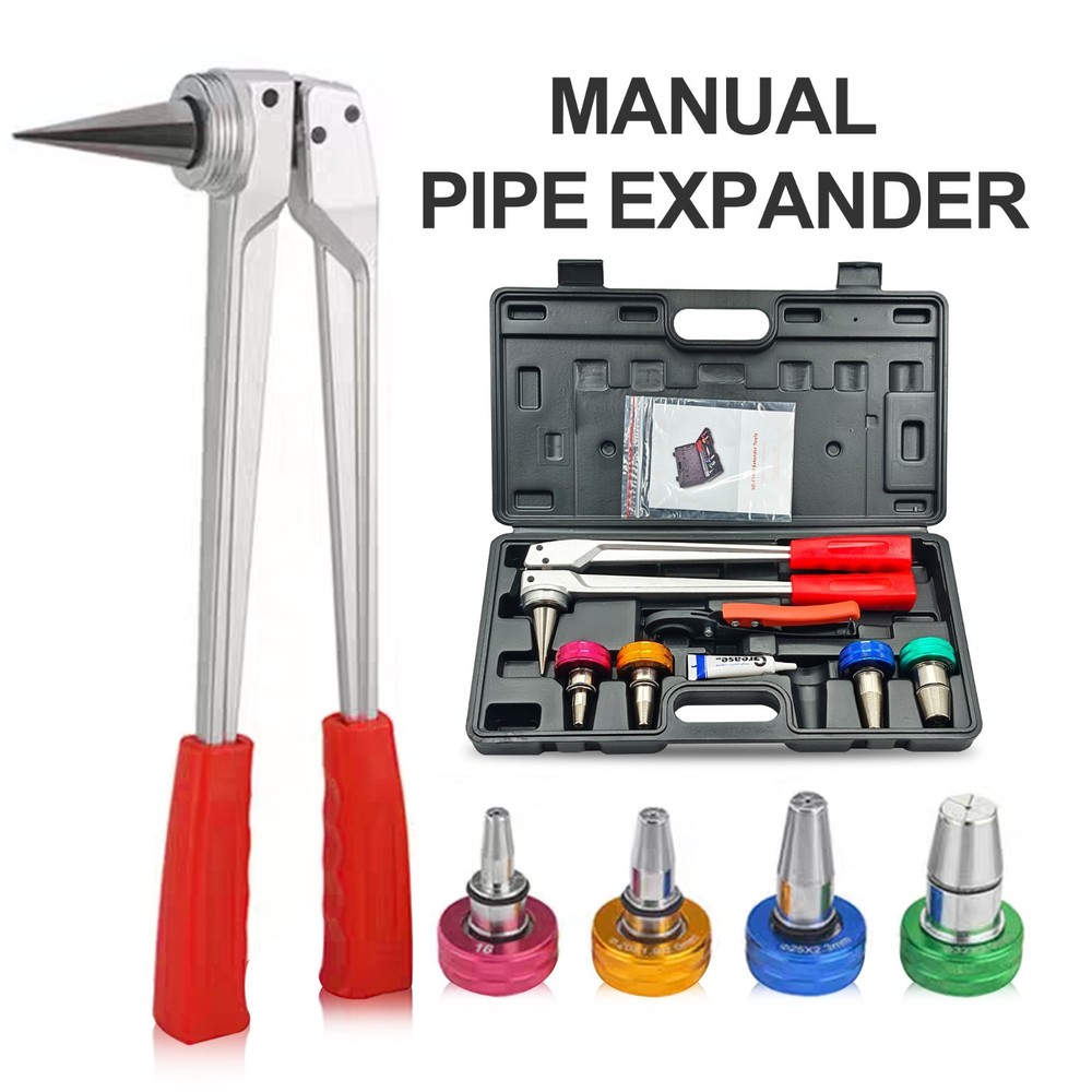 Manual PEX-A Expansion Tool Kit 3/8&rdquo; 1/2&rdquo; 5/8&rdquo; 3/4&rdquo; 1&rdquo; for Plumbing Tubing