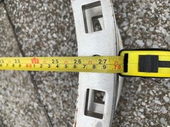 24&rdquo; Walhonde Tools Top Liner Pipe Fitting Clamps, SS, TL5024-SS