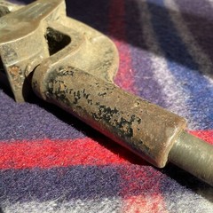 RARE ANTIQUE D. SAUNDERSONS 2&Prime; PIPE CUTTER NO. 2 PATENTED NOVEMBER 28 1880 R$133
