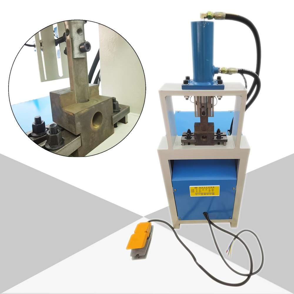 Hydraulic Arc Punching Machine (220V, 2.2kW, 3T, &phi;25mm, &le;0.5mm,Half/ Full Hole)