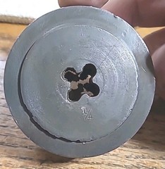 1/4&Prime; NC 20 Little Giant Pipe Threader Die Head 2 3/4&Prime; GT&D GREENFIELD USA MADE