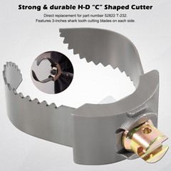 for Sewer Auger Drain Cleaner 3&Prime; Ridgid Style 52822 Double Cutter Sewer Cleaning