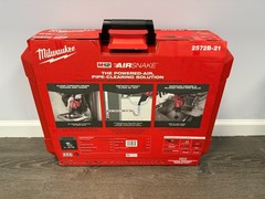 Milwaukee 2572B-21 M12 12V Airsnake Drain Cleaning Air Gun Kit w/ Attachments