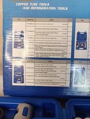 Open Box Eccentric 45&deg; Flaring Tool Kit With Carrying Case Read