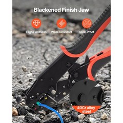 Uimoso Ratcheting Wire Crimper Tool 22-10 AWG for Electrical Connectors