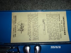 Imperial Eastman Swaging Set 195-FC