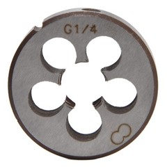 Alloy Steel 5 Chip Holes Thread Die Tool For Pipe Threading
