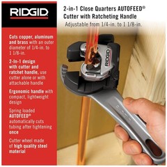 Adjustable Close Quarters Cutter with Spare Wheel