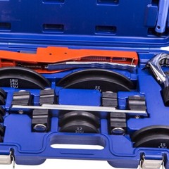Tube Pipe Bender Cutter HVAC Refrigeration Ratchet Bending Heating Tool Set