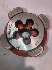 Ridgid 37645 00-RB 3/4&Prime;-10TPI UNC RH Alloy Steel Bolt Threader Die Head (BN54)