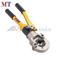 Copper Tube Fittings Crimping Tool W/ 1/2 3/4 & 1&Prime; Jaw Hydraulic Pipe Cutter