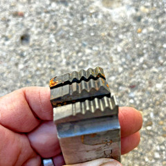 Ridgid Universal Style Bolt Threader Dies 500B HS High Speed Mixed Lot Used
