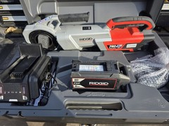 RIDGID 760 FXP 12-r Power Drive Tool Kit with 8ah Battery and Charger
