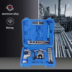 Eccentric Flaring Tool Kit Single Flare for 1/4&Prime; &ndash; 3/4&Prime; Aluminum Copper Pipe