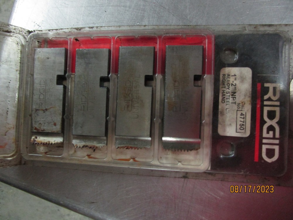 Ridgid 47750 1&Prime;-2&Prime; Dies Parts & Repair