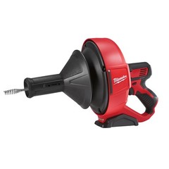Milwaukee 2571-21 M12 Drain Snake Kit, 5/16&Prime; x 25&prime; Bulb Cable, Storage Bucket