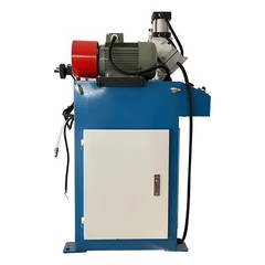 Pneumatic Solid Bar Rod Pipe Bender Chamfering Beveling Deburring Machine