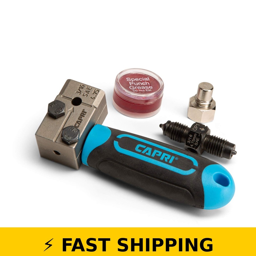 Capri Tools Double Flaring Tool 3/16 in. Portable Compact