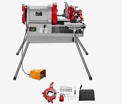 VEVOR Electric Pipe Threader Machine 900W 2-Speed Threading Cutter 1/2&Prime; to 4&Prime;