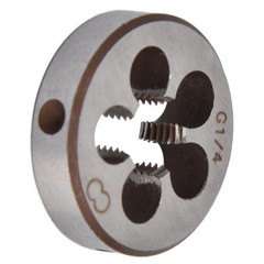 Alloy Steel 5 Chip Holes Thread Die Tool For Pipe Threading