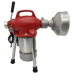 110V Sectional Pipe Drain Cleaner Cleaning Machine Electric Snake Sewer GQ-75
