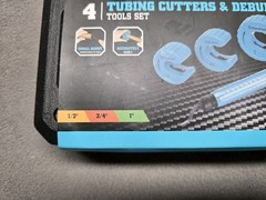 DuraTech Tubing Cutters And Deburring 4 Tool Set DTTCS001