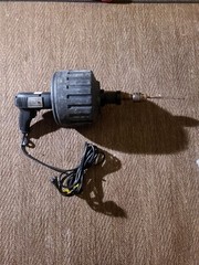 COBRA CABLE DRUM DRAIN CLEANER PLUMBING SNAKE DRILL MODEL 10 120V-60HZ 3/8&Prime;