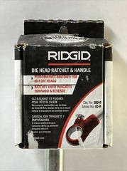 Ridgid 38540 OO-R Manual Pipe Threader Ratchet and Handle Assembly Alloy Steel