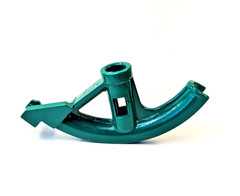 Pipe Bender 1 inch Cast Iron Manual EMT Portable Conduit, Wire, Tube Bender