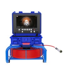 Sewer Camera 50M Pipe Inspection Camera with 512Hz Transmitter Self-leveling 9&Prime;