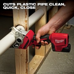 Milwaukee Tool 2470-20 M12 Plastic Pipe Shear Tool Only