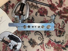 Vintage General Plumbing Tool Set S-158 Bending Flaring and Cutting Tools
