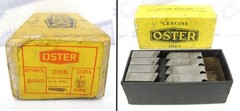 OSTER &ndash; 8C8 &ndash; QUAD &ndash; H.S. STL. &ndash; 1&Prime; to 2&Prime; Pipe 1, 2, 3, 4 (#4 has minor chip)