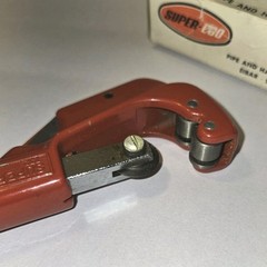 Vtg 1965-75 SUPER EGO No. 732 Tubing Cutter 1/8&Prime; to 1-1/4&Prime; OD Made in SPAIN NOS