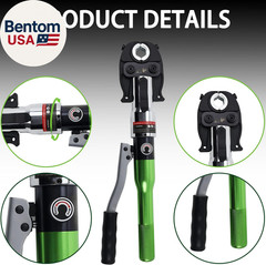 Pipe Press Tool With1/2,3/4,1&Prime; Dies for Copper Pipe and F877 Stainless PEX Press
