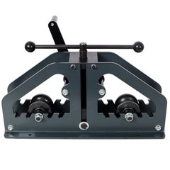 Tube Roller Bender with 3 Dies, Pipe Rolling Machine for Round Tube