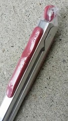1 PCS Stainless Steel 14&Prime; BBQ Buffet Salad Tong Clip Lock Grill Food KITCHEN