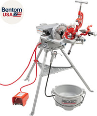15682 Model 300 Power Drive Complete, 38 RPM Pipe Threading Machine with 1/2-Inc