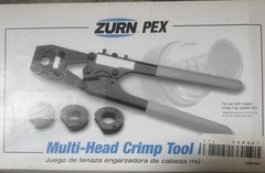 NEW! ZURN Multi-Head PEX Crimp Tool Kit with Carrying Case 52DD87