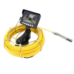 20M Handheld Drain Sewer Camera Pipe Inspection Camera 4.3 in DVR 16GB 22MM Lens