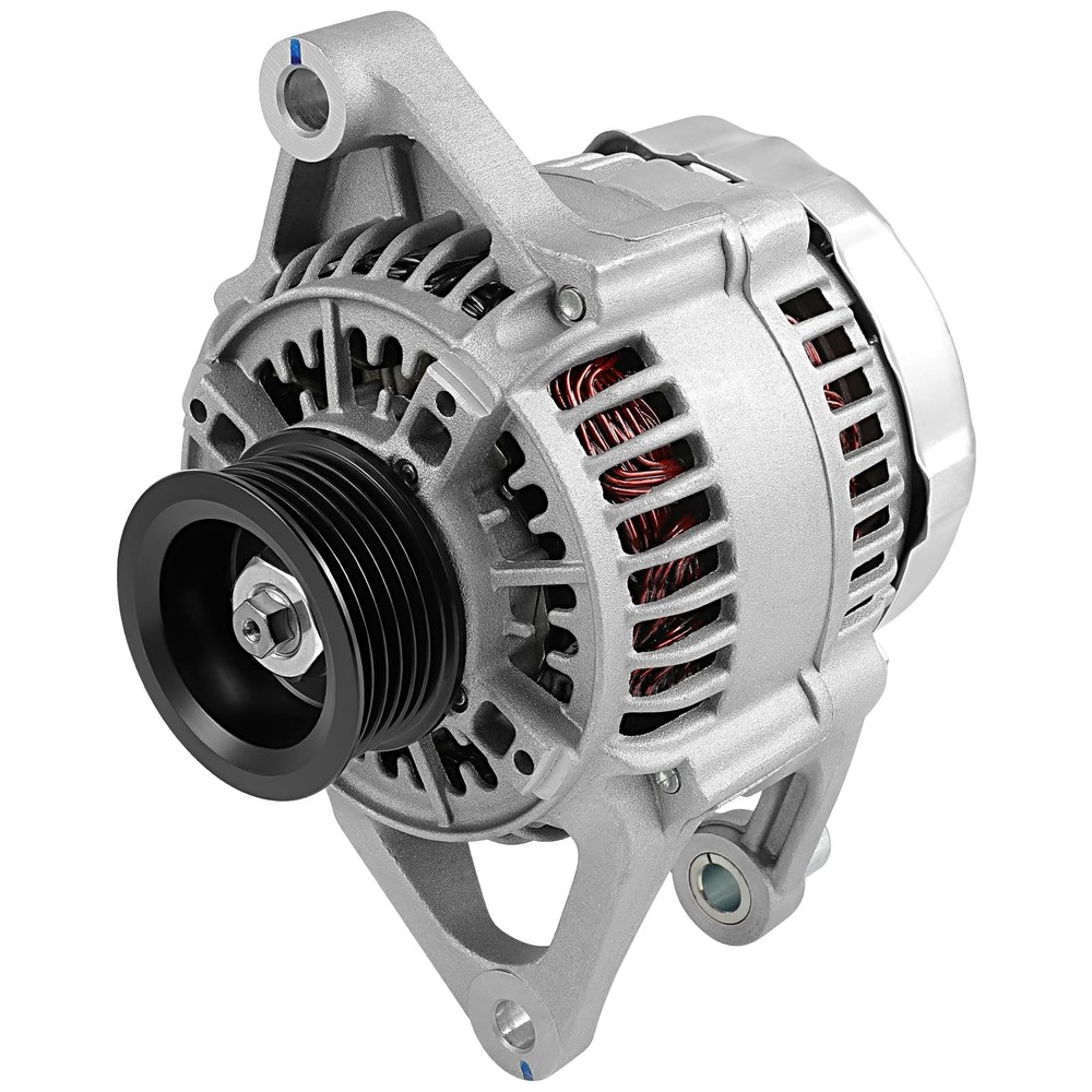 13822N Alternator Fit 1999-2000 Dakota Cherokee 2.5L 12V 117A CW 6Groove Pulley