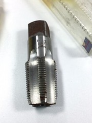 JAPAN 1&Prime; -11-1/2 NPT Taper Pipe Tap Thread Cutting Cleaning Carbon Steel NOB