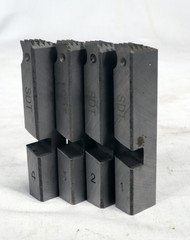 Steel Dragon Tools&reg; 2-1/2&Prime;- 4&Prime; Alloy Pipe Dies for 6790 Pipe Threading Machine